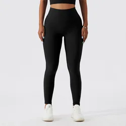 YIYI High Waist Back Inside Pockets Workout Leggings Butt Lift High Stretchy Gym Tight Pants Comfortable Push Up Leggings