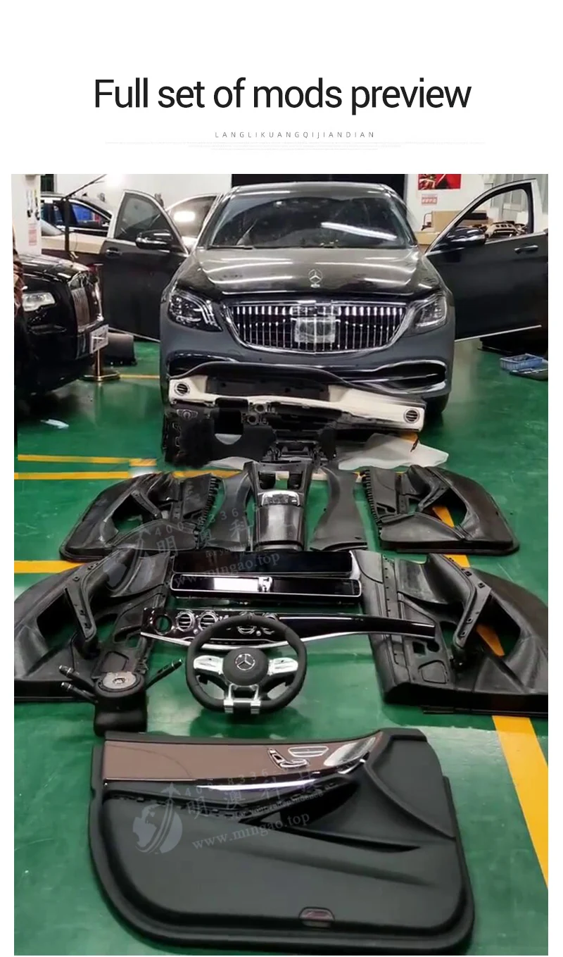 Mercedes W Upgrade W Dashboard Assembly Mercedes W S Class