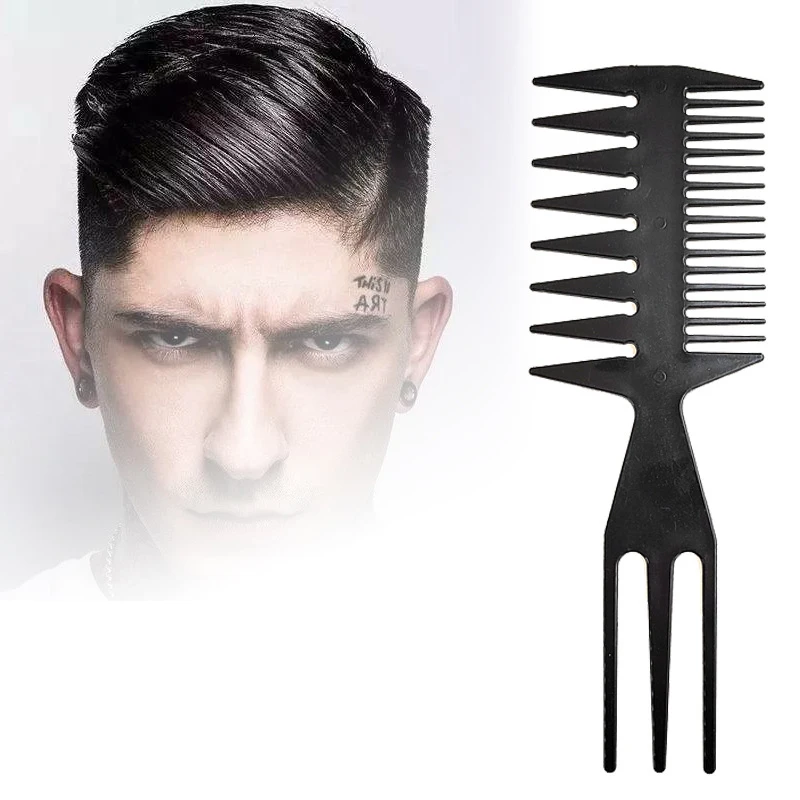 High Quality Black Double Side Wide Tooth Comb Styling Tool Custom Logo Hair  Brush Comb Men's Hair Style Comb - Buy Wide Tooth Comb Styling Tool,Wide  Tooth Comb Custom Logo,Hair Style Comb