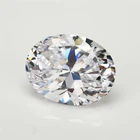 Oval High Quality Oval Shape Special Cut Loose Moissanite Gems DEF White Vvs Moissanite