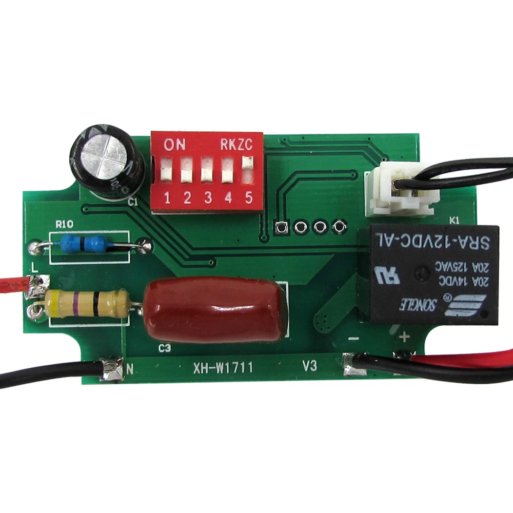 XH-W1711 Temperature Control Switch Microcomputer Adjustable Instruction High Precision Digital Thermostat Controller AC 220V