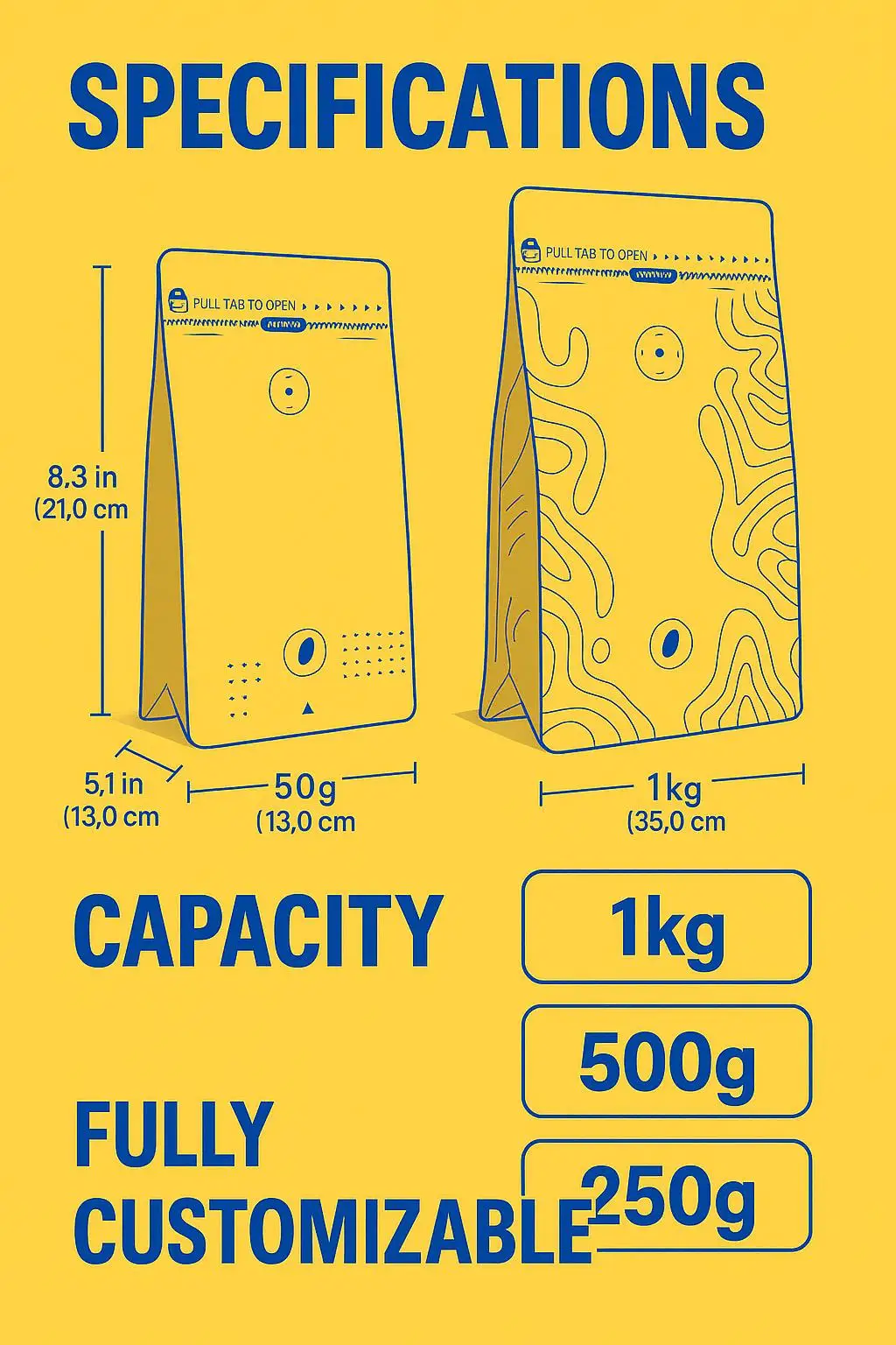 Custom Gravure Printed Recyclable Kraft Paper Stand up Pouch with Degassing Valve and Zipper for Coffee Bean Packaging - detail 7
