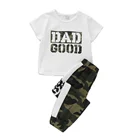 Boy 2021 New Korean Children's Wear Children's Cartoon T-Shirt Two-piece Boy Clothes