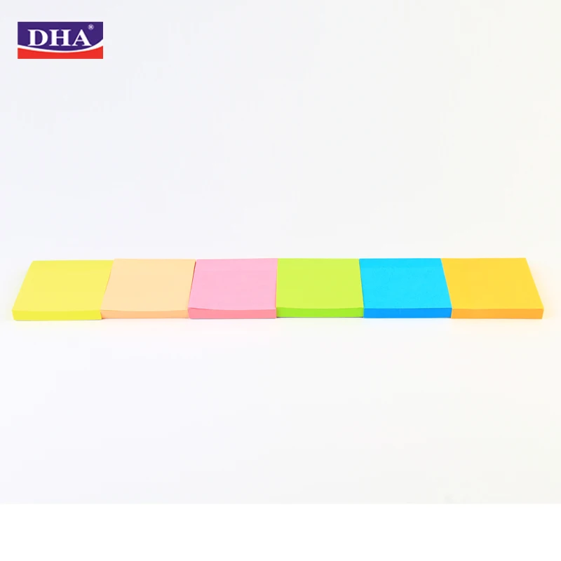 Free Samples Wholesale Custom Paper Sticky Notes Pad Writing Tablets Stationary Memo Pad to do List Notepad