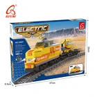Trains Set Hot Sale AUSINI Toys Construction Kids Bricks Plastic Trains Building Block Set