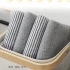 Towel No Wool Towel Bamboo Charcoal Fiber Absorbent Household Adult Bath Thick Soft Towel