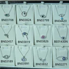 Blue Pendant Hot Sale Trendy Rhodium Plated Devil Eyes Necklace Blue Evil Eyes Pendant Necklace For Women