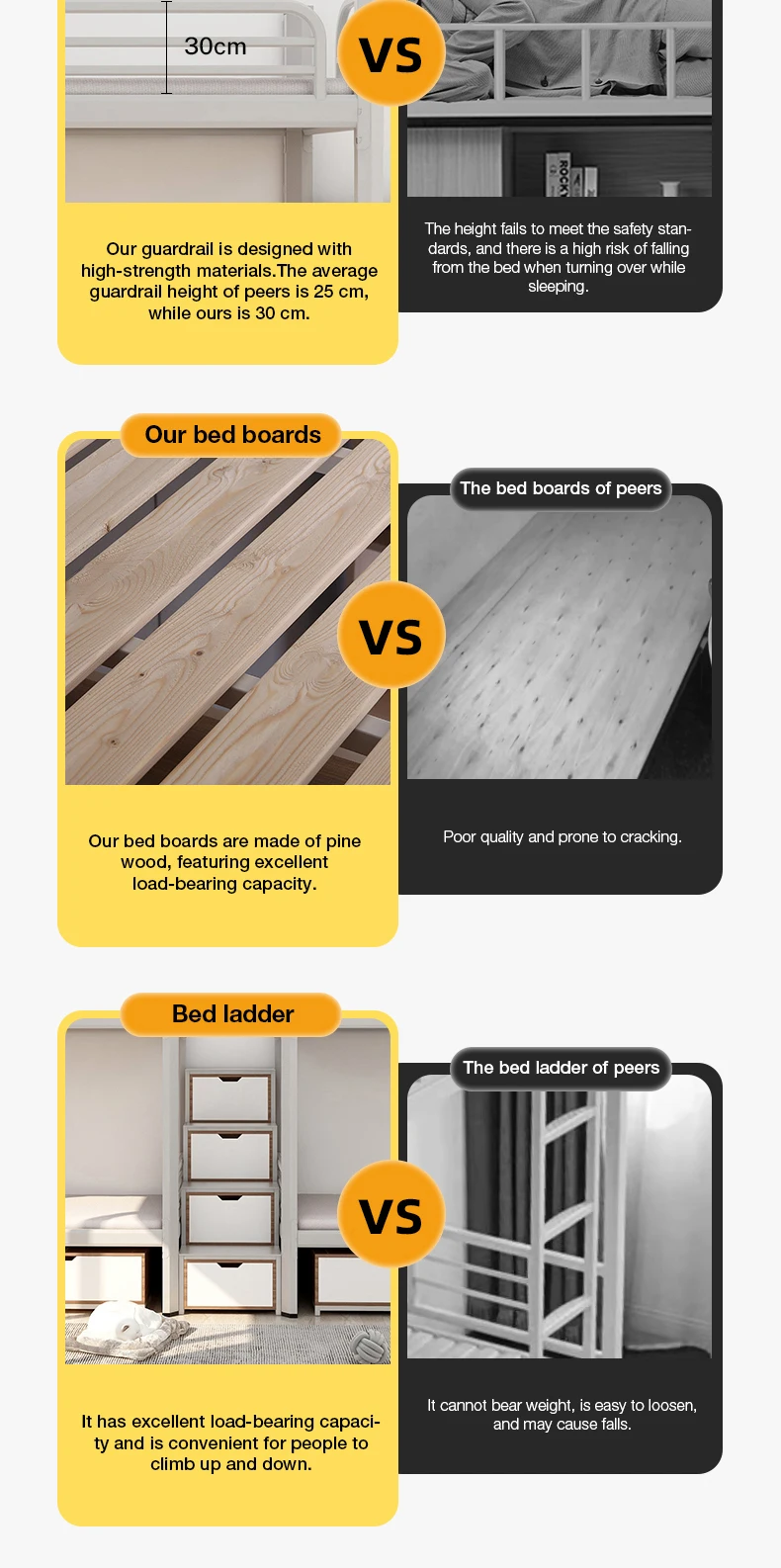 product modern double steel bunk bed for adults students eco friendly durable metal school bedroom dormitory hotels-4