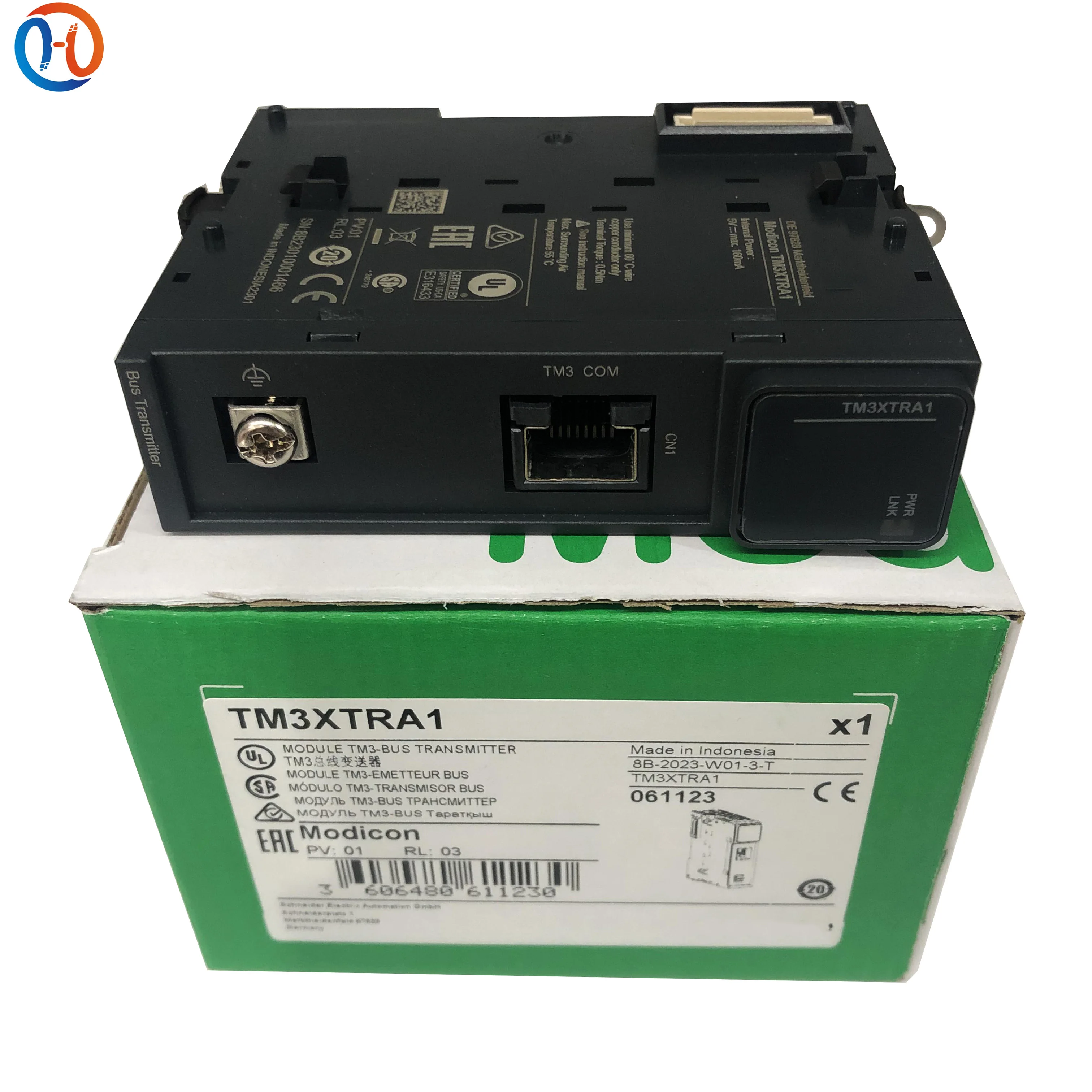 new original tm3xtra1 modicon tm3 extension bus module stable bus signal transmission convenient plc system expansion simple wiring and debugging strong anti interference-5