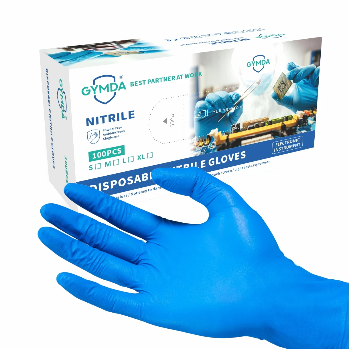 can i use nitrile gloves for food prep