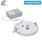 Etl Led Recessed Drop Shipping Triac Dimmable Air-tight 6 Inch ETL Led Recessed Potlight
