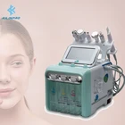 Dermabrasion Newest Product 6 In 1 Water Dermabrasion Oxygen Facial Machine With Ultra Cold Hammer Led Mask