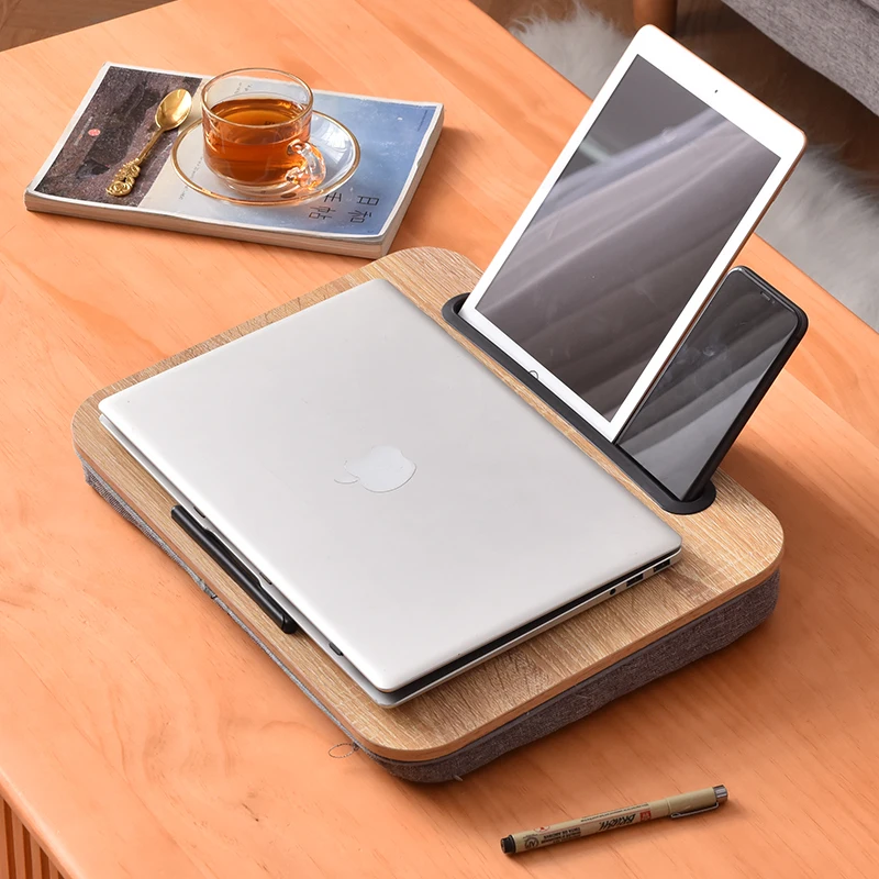 Wholesale Laptop Lap stand Table Portable Laptop Desk With Knee Pad  Mobile Table