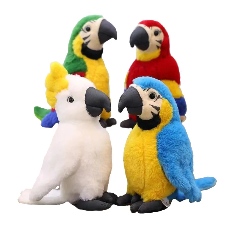 stuffed animal parrots