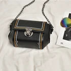 Ladies Fashion Handbag 2021 PU Leather Luxury Chain Shoulder For Women Fashion Trendy Shoulder Crossbody Ladies Handbag