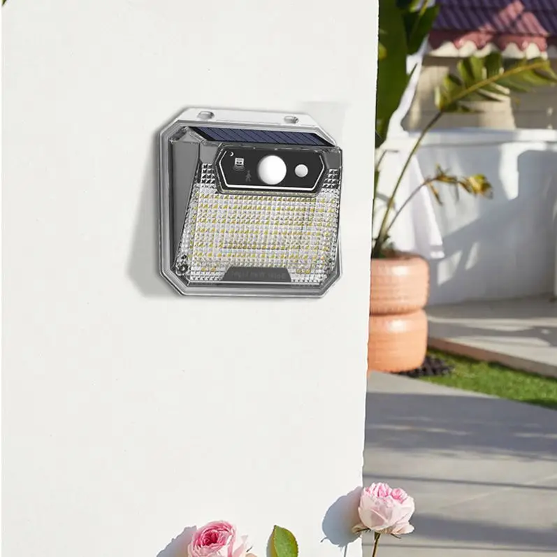 Wholesale Waterproof Motion Sensor Outside Small Solar Wall Lamp Security Solar Outdoor Light With Motion Sensor