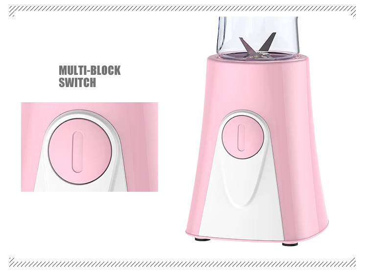 خلاط فواكه رياضي شخصي قابل لإعادة الشحن / خلاط صغير للبروتين / خلاط صانع العصير