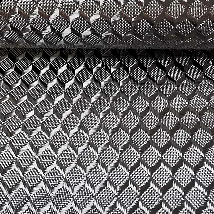 High Strength 240gsm 3K 3D Newest Carbon Fiber Fabric High Strength 240gsm 3K 3D Newest Carbon Fiber Fabric