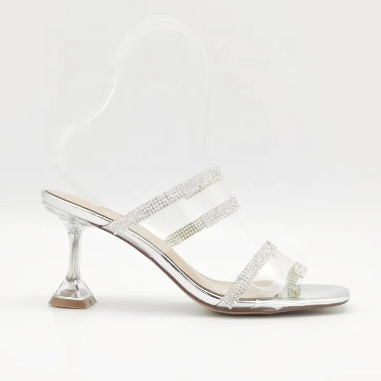 3 inch clear heels Outlet