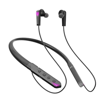 Luminous In-ear Bluetooth Headset RGB Low Latency Wireless Gaming Sports Compatible for Apple Huawei Smartphones JL Chipset X15