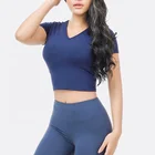 Lady Oem Wholesale Gym Wear T Shirt Fitness