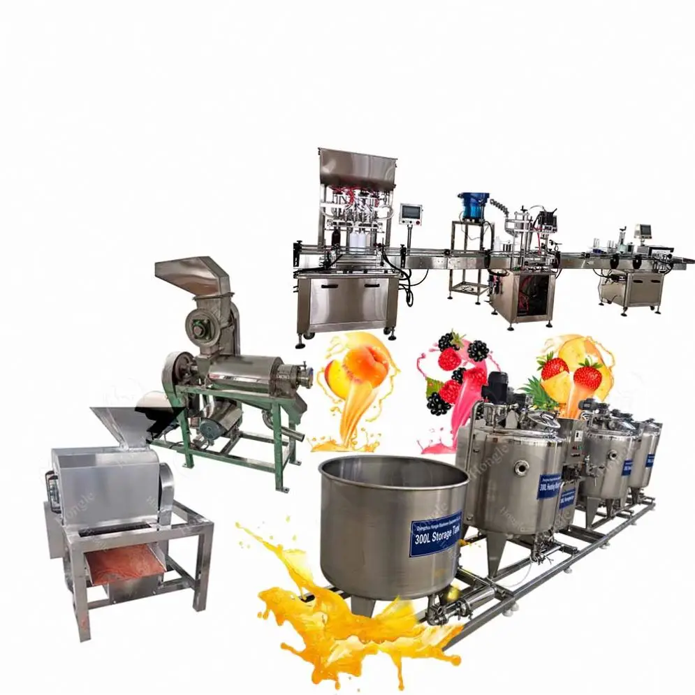 Mango Juice Manufacturing Process Machine To Make Mini Tomato Passion