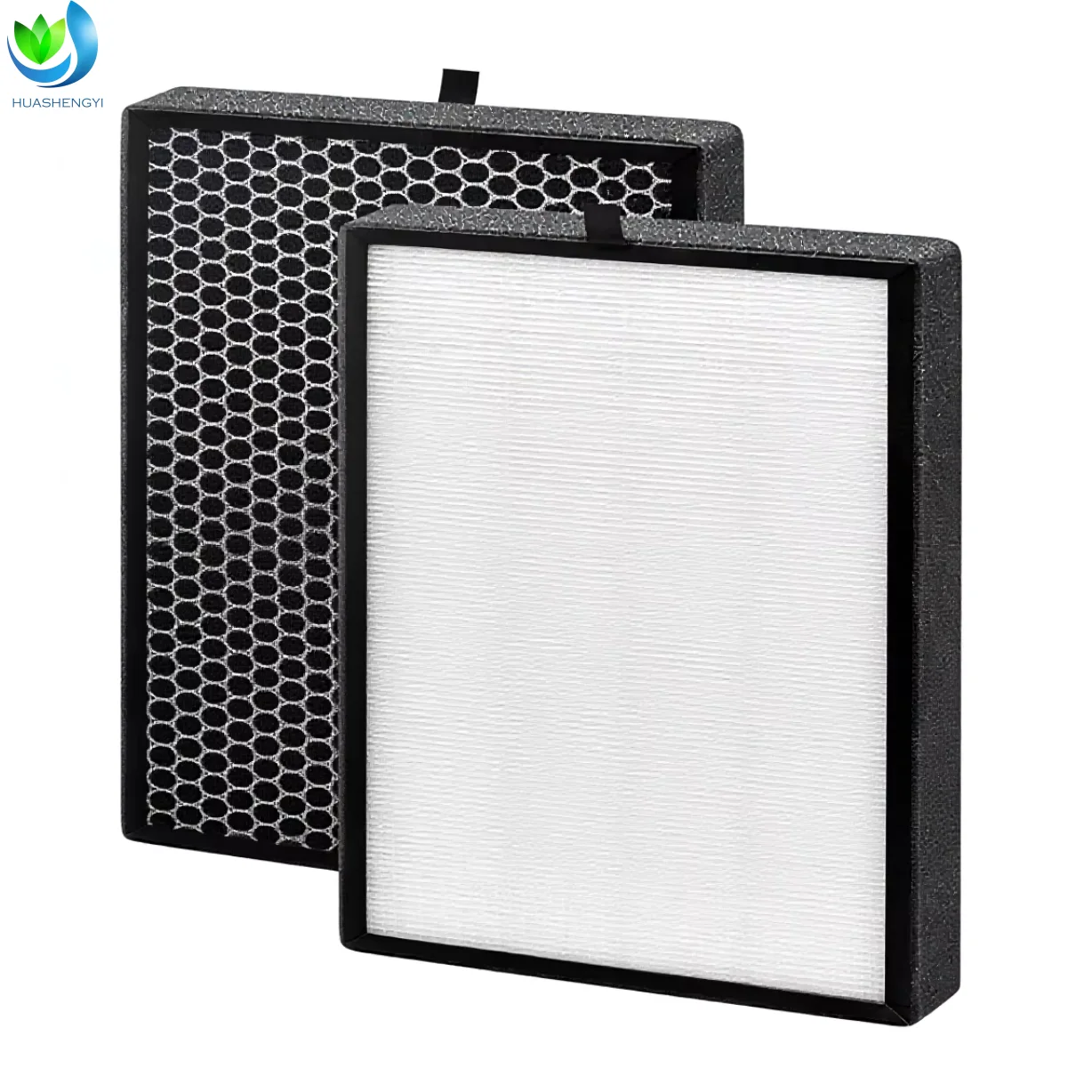 product 2 in 1 2pack replacement filter h13 grade true hepa high efficiency activated carbon filter compatible with tosot air puri fier-2