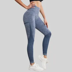 Popular Elastic Tights Quick-Drying Running Exercise Womens Yoga Pants Active Wear Leggings Pour Femmes Sport Seamless