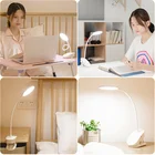Led Desk Lamp YAGE 3 Lighting Modes Touch Control No Flash Led Desk Lamp With USB Charging