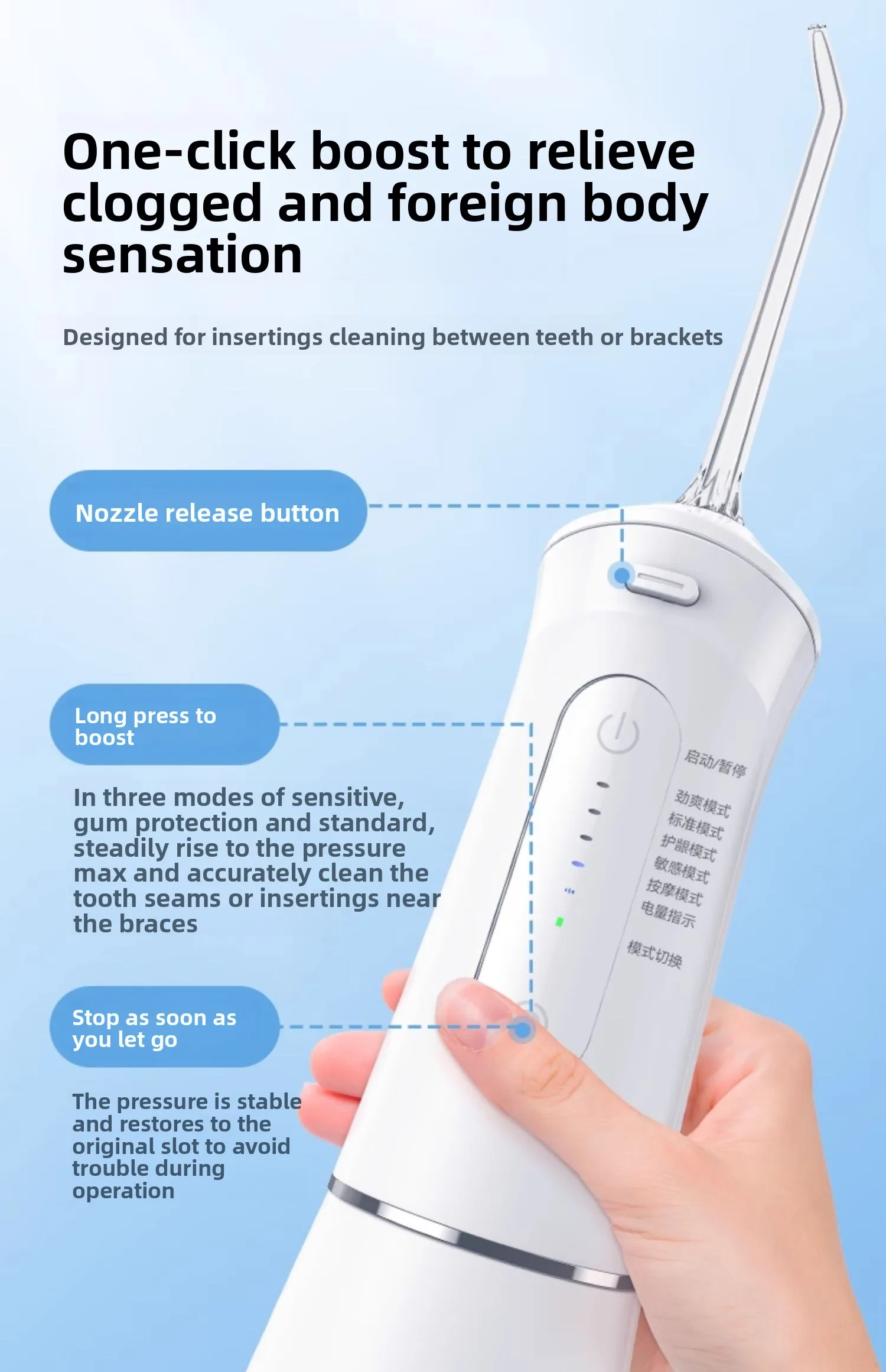 Wholesale the EPULY MLG1Plus: Top-Tier Portable Water Flosser for Profitable Stock
