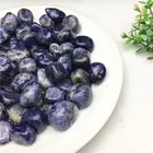 Sample Discount Sale Natural Blue Stone Rolling Stone Cured Tumbled Crystal Gravel
