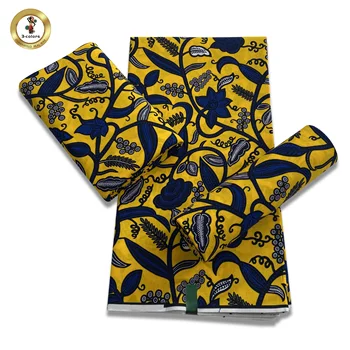 Best Sale African Wax Fabrics And Textile Customize Digital Print Fabric With Good Quality