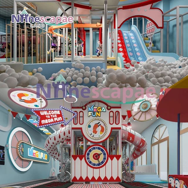 2024 New Design Customization Theme Indoor Commercial Playground For Sale Amusement Park Equipment For Kids