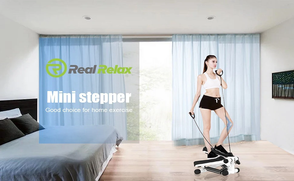 Real Relax Exercise Equipment Stair Stepper with LCD Monitor