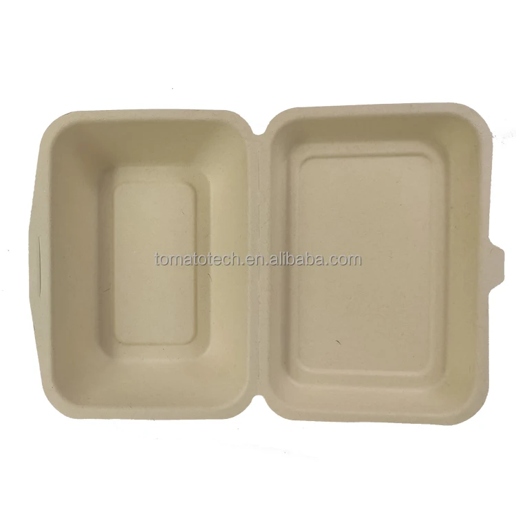 Tomato Eco Friendly Biodegradable Sugarcane Bagasse Food Container X