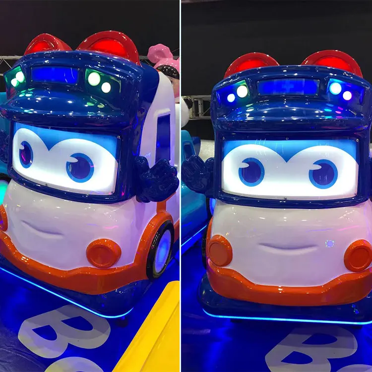 New Design Amusement Park Equipment Interactive School Bus Kiddie Ride for Shopping Mall