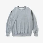 Crewnecks Fashion Customized Embroidery Crewnecks Cotton Oversized Sweatshirt Plain No Hood