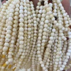 Beads Factory Outlet Natural Baltic Amber High End White Amber Necklace Muslim Prayer Beads