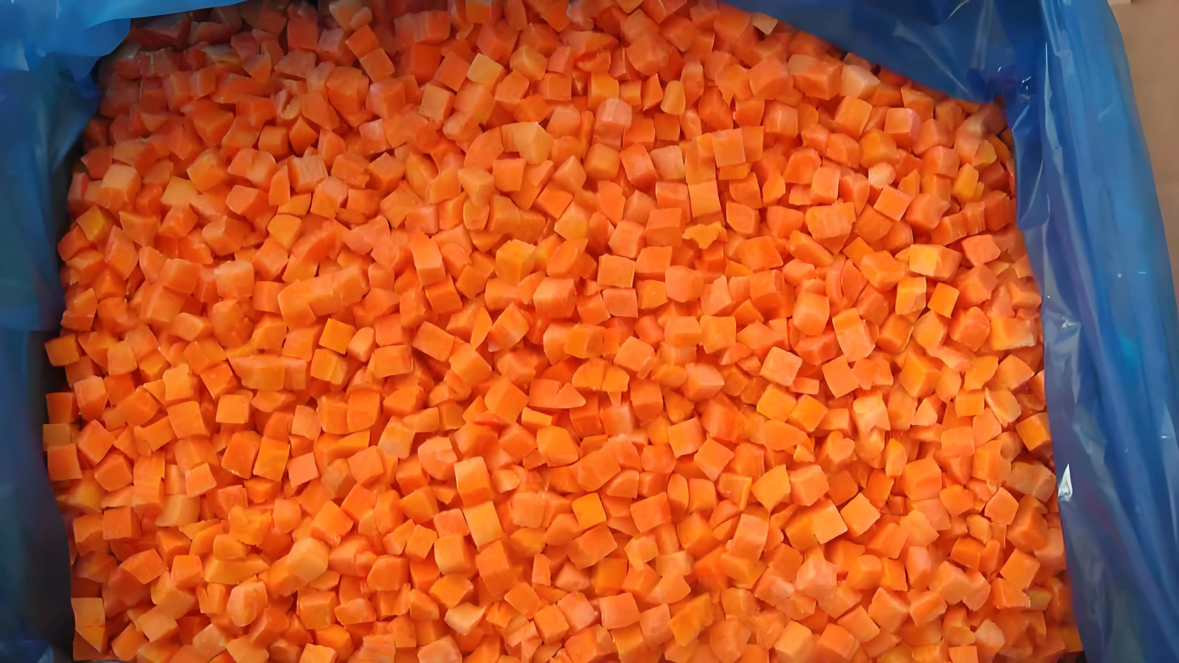 IQF FROZEN CARROT SLICES Frozen Carrot Granules supplier