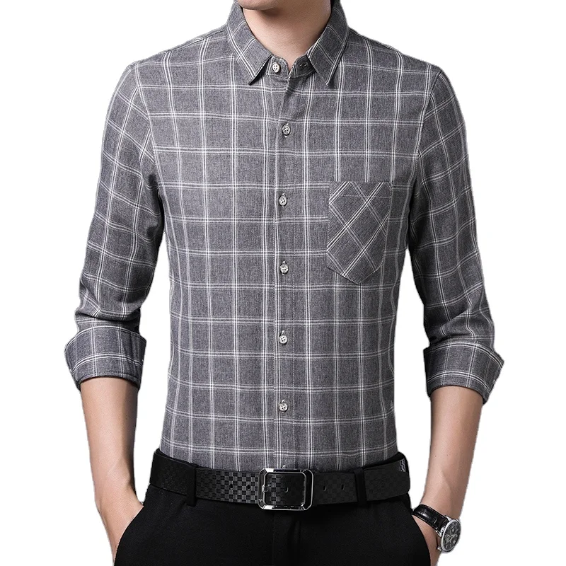Loose Man Casual Style Man Blouse Shirt 