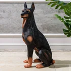 Dog Sculpture Decor European And American Style Resin Dog Sculpture Home Decoration Of Unique Handmade Art And Crafts