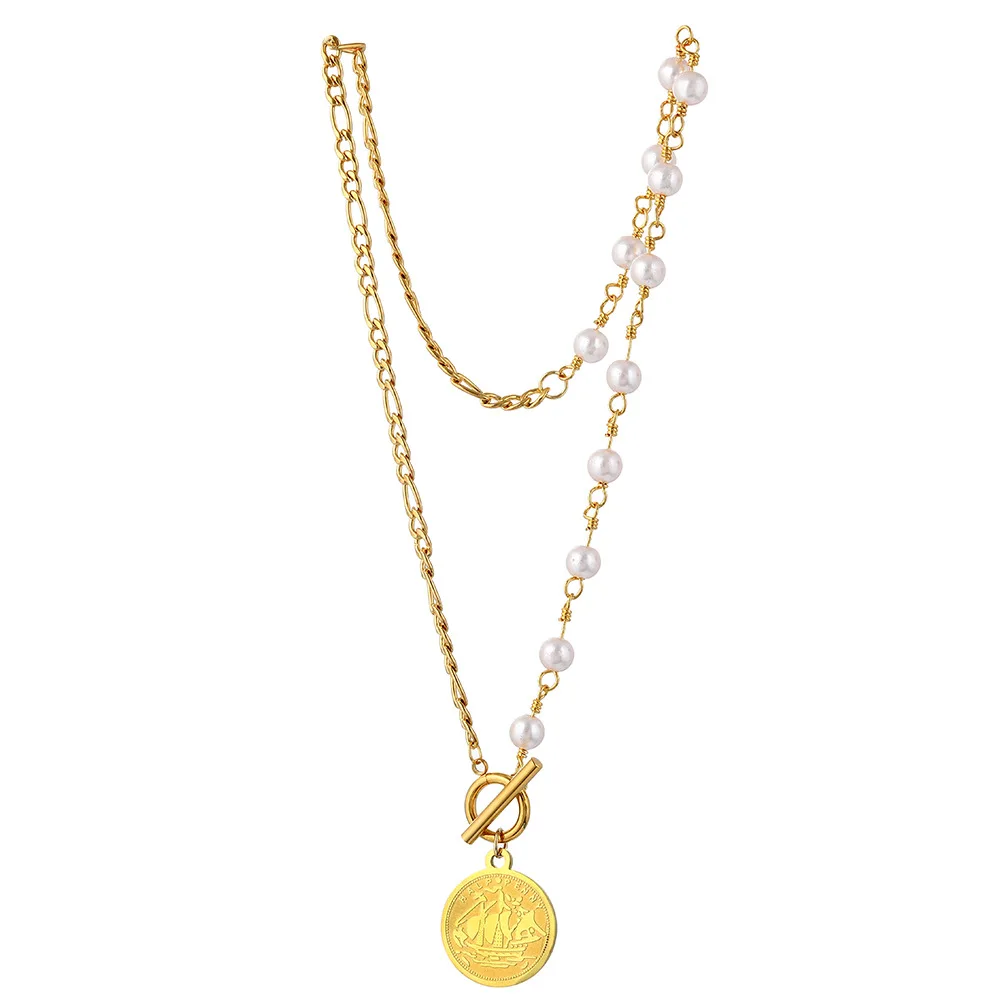 Personalized Design Pearl Necklace 18k 