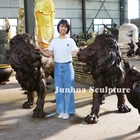 Brass Lion Statue Brass Statue Large Outdoor Decorative Metal Brass Lion Sculpture Statue For Sale