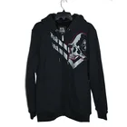 Polyester Zipper MENS COTTON POLYESTER BRUSHED FLEECE GRADING PRINTED OEM ZIPPER HOODIE