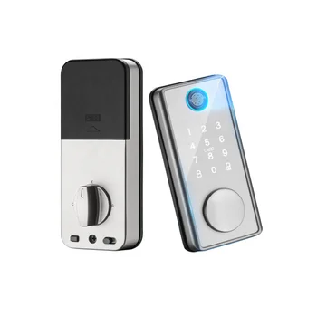 Pulido Fingerprint Digital Password Keyless Apartment Home Room Lock APP Smart Door Lock