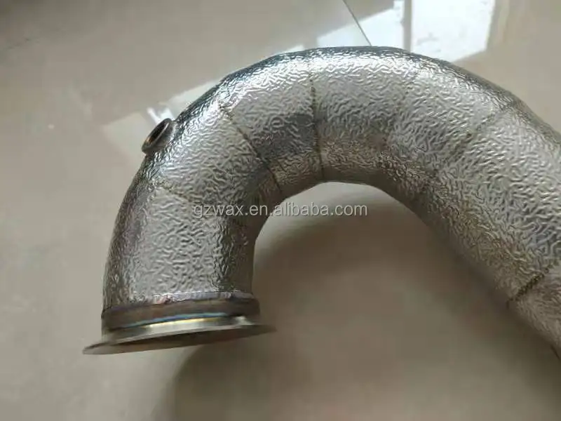 High Performance Stainless Steel Exhaust Pipe Three way catalytic converter Downpipe for Benz A45 Pipe Diameter 89mm