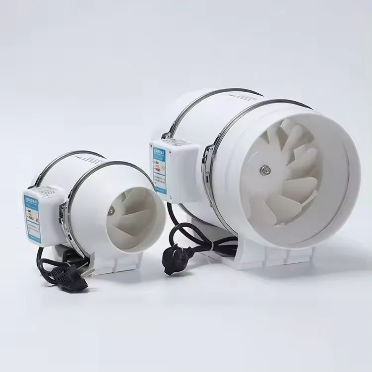 Mixed Flow Fan, 220V/50HZ, 4/5/6inch, Inline, 8'' - detail 4