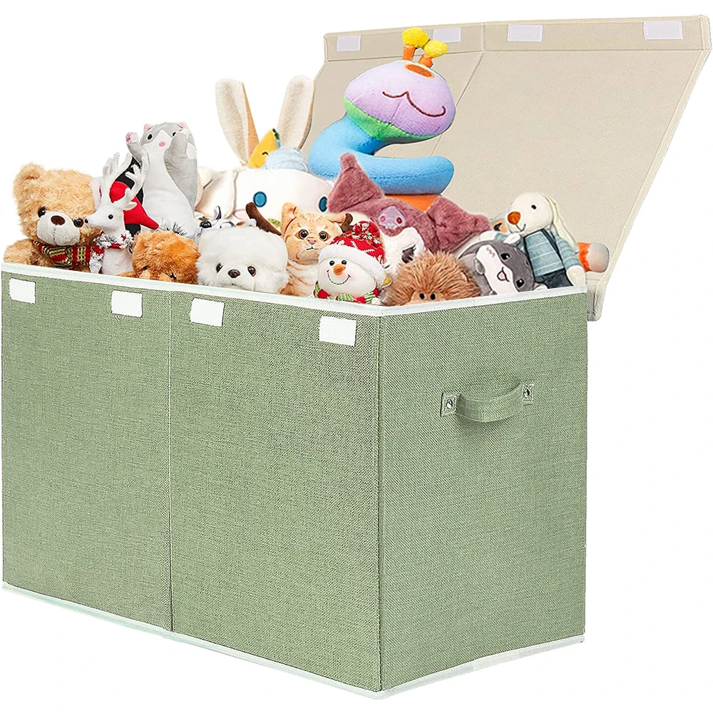 2024 Low Price Wholesale Household Assembly Children Baby Toys Organizer Foldable Storage Box
