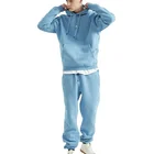 Heavy Hoodie Promotional Custom Design Men 100% Cotton Heavy Weight Oversized Hoodie And Pants Set