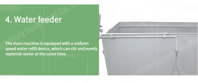 Multifunctional 300Kg Compost Ribbon Mixer Mushroom Substrate Machine with Motor Core Component factory